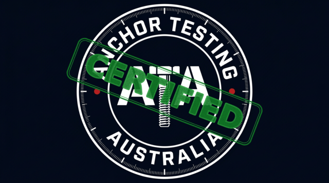 Anchor Testing Australia certified logo stamp